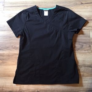 Black Scrub Top